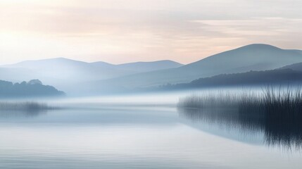 Obraz premium Serene River Retreat: A Natural Oasis for Relaxation