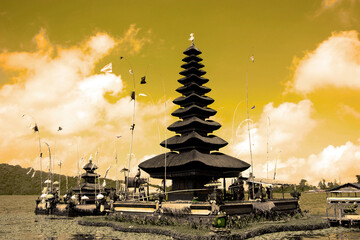 hindu temple at bali Indonesia