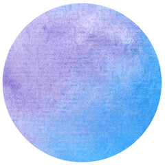 Watercolor hand painted circles texture. Watercolour circle elements for design.