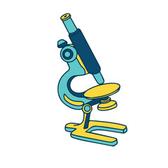 Laboratory microscope vectors and images