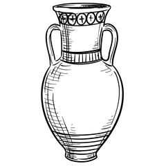 vases handdrawn illustration