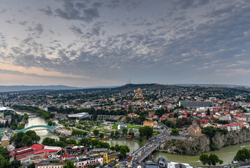 Panoramic City View - Tbilisi, Georgia