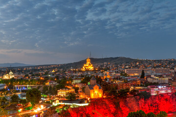 Panoramic City View - Tbilisi, Georgia