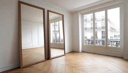 Fototapeta premium Minimalist and unique interior design in the house