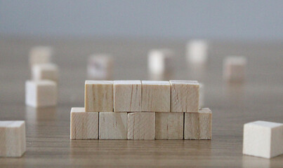 Wooden background illustrations can be used to add items to the image, developing the economy in...