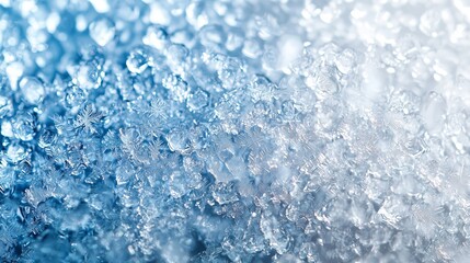 Icy Blue to Silvery Gradient Background