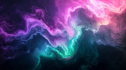 Obraz premium Vivid Neon Gradient Abstract Background