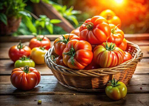 Italian Tomatoes, Rustic Harvest, Candid Photography, Camone Tomatoes
