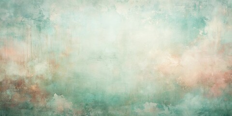 Obraz premium Abstract Watercolor Background with Soft Pastel Hues and Delicate Textural Elements