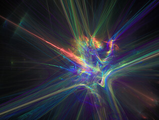 Imaginatory fractal abstract background Image