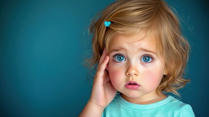 Parent Assisting Child with Ear Pain Relief