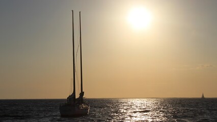 Sailboat at Sunset