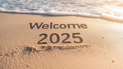 Fototapeta premium Serene Beach Sunset with 