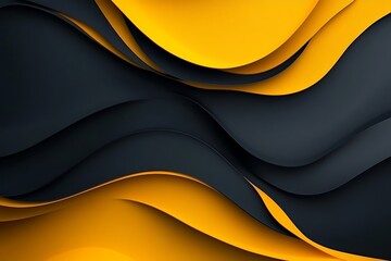 Abstract yellow and dark gray background