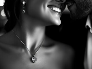 Couple's Blissful Moment