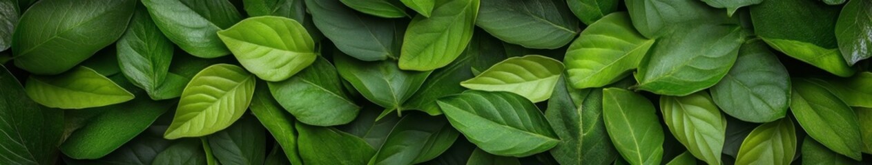 Green Leaves Texture Background for Nature Themes