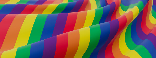 Abstract rainbow colors. LGBTQ background