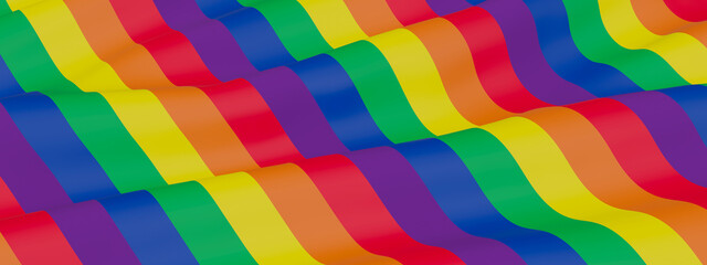 Abstract rainbow colors. LGBTQ background