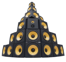 SPEAKERS FOR COMPOSITION OF EVENT FLYERS SHOWS ARTISTS PARTIES