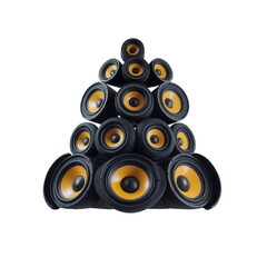 SPEAKERS FOR COMPOSITION OF EVENT FLYERS SHOWS ARTISTS PARTIES