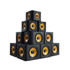 SPEAKERS FOR COMPOSITION OF EVENT FLYERS SHOWS ARTISTS PARTIES