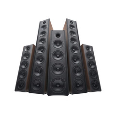 SPEAKERS FOR COMPOSITION OF EVENT FLYERS SHOWS ARTISTS PARTIES