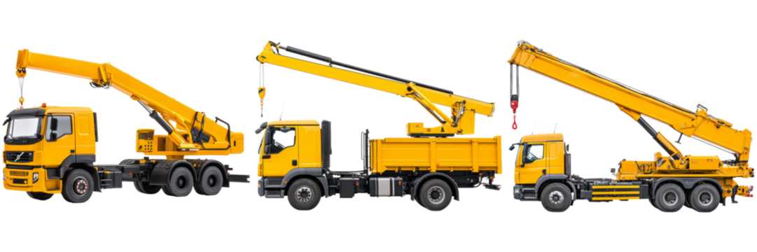 Exploring the Versatile Applications of Yellow Truck Cranes in Modern Industry