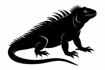 black iguana silhouette vector animal,iguana chameleon dragon lino cut silhouette vector clip art,Iguana Lizard Silhouette Vector Illustration,Silhouette iguana lizard logotype icon and vector.