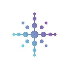 abstract vector concept logo template design