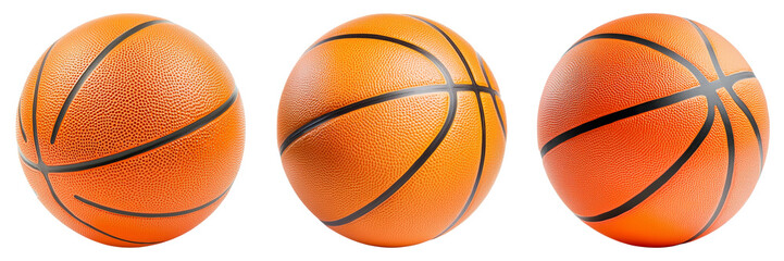 Fototapeta premium Exploring the Dynamic World of Basketballs A Visual Representation of the Game