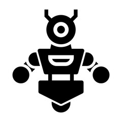 robotic Solid icon