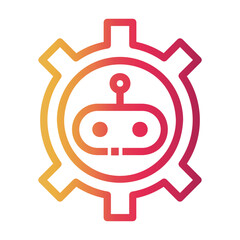 engineer Line Gradient Icon