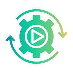 automation Gradient icon