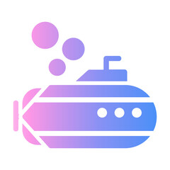 submarine Gradient icon