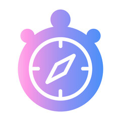 compass Gradient icon