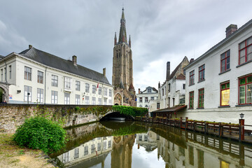 Canals of Bruges, Belgium