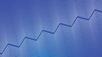 Blue white zig zag pattern abstract vector background