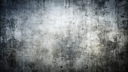 Obraz premium A weathered and faded gray surface with an intricate network of cracks and scratches, revealing a history of use and time