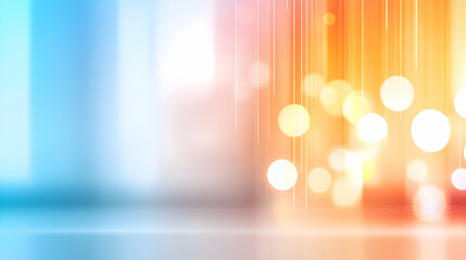 Blurred abstract grainy color gradient background blue teal red beige orange noise texture poster banner design