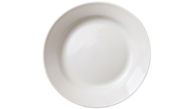 White European Italian Plate - an elegant and classic design. This white plate embodies the essence of Italian dining and adds sophistication to any table setting.