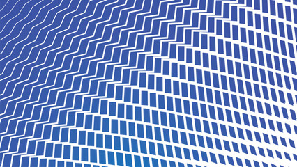 Blue white zig zag pattern abstract vector background