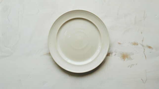 White European Italian Plate - an elegant and classic design. This white plate embodies the essence of Italian dining and adds sophistication to any table setting.