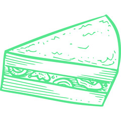 Happy birthday single vector icon