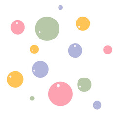 Cute Element Decoration, Cute Bubble