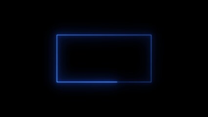  Neon Rectangle background 
