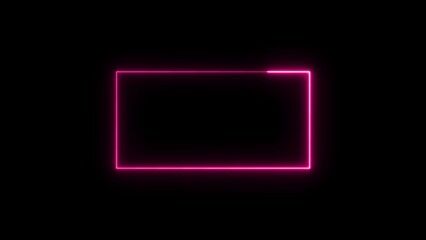  Neon Rectangle background 