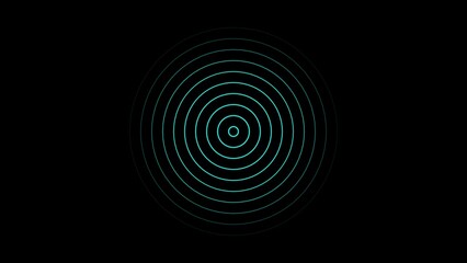 Radio waves concentric circle. Sonar or sound wave ring collection. Dotted and linear epicentre, target, radar icon concept. Ripple radial signal or vibration elements.