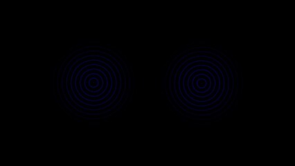 Radio waves concentric circle. Sonar or sound wave ring collection. Dotted and linear epicentre, target, radar icon concept. Ripple radial signal or vibration elements.
