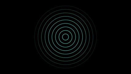 Radio waves concentric circle. Sonar or sound wave ring collection. Dotted and linear epicentre, target, radar icon concept. Ripple radial signal or vibration elements.
