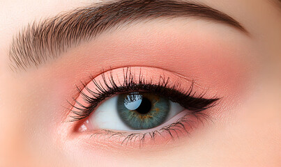 Obraz premium Elegant High-Fashion Beauty Portraits with Radiant Skin, Glamorous Makeup, and Luxurious Skincare Glow.